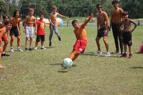 Soccer Day Camp Activities - Camp Lingua West Palm Beach