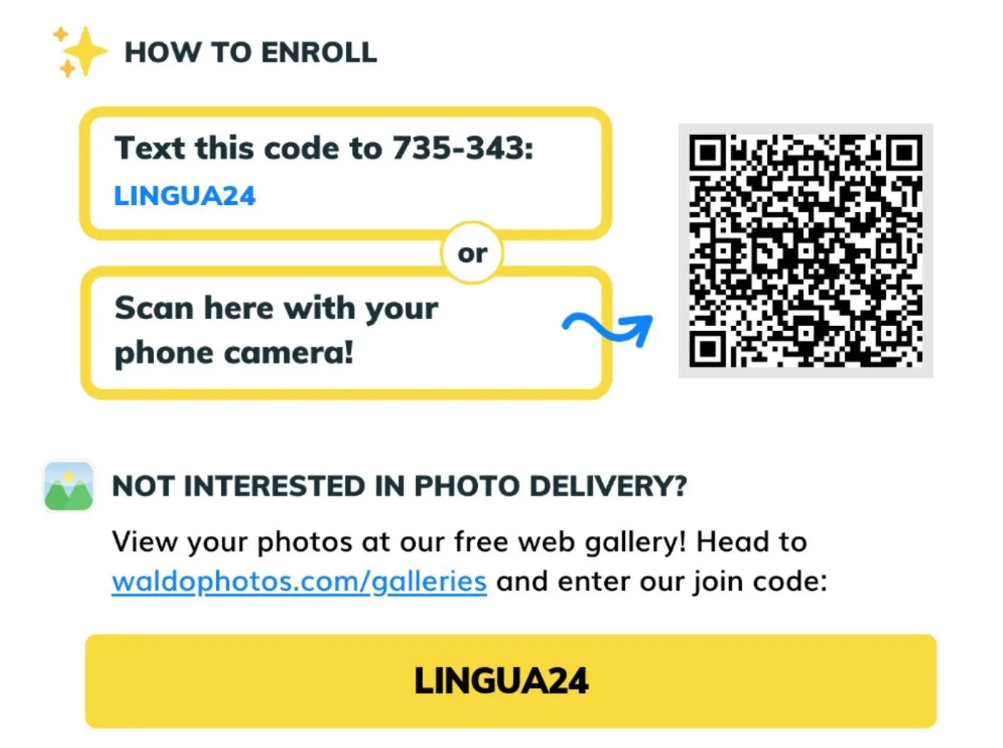 Waldo Galery - Camp Lingua