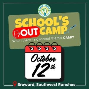 School's out day camp Broward - Oct 12
