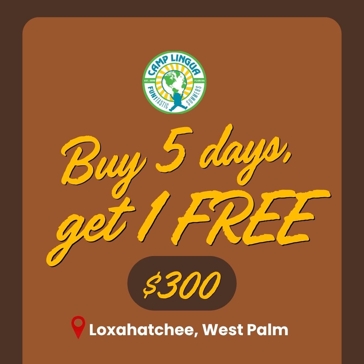 School's out day camp West Palm Promo